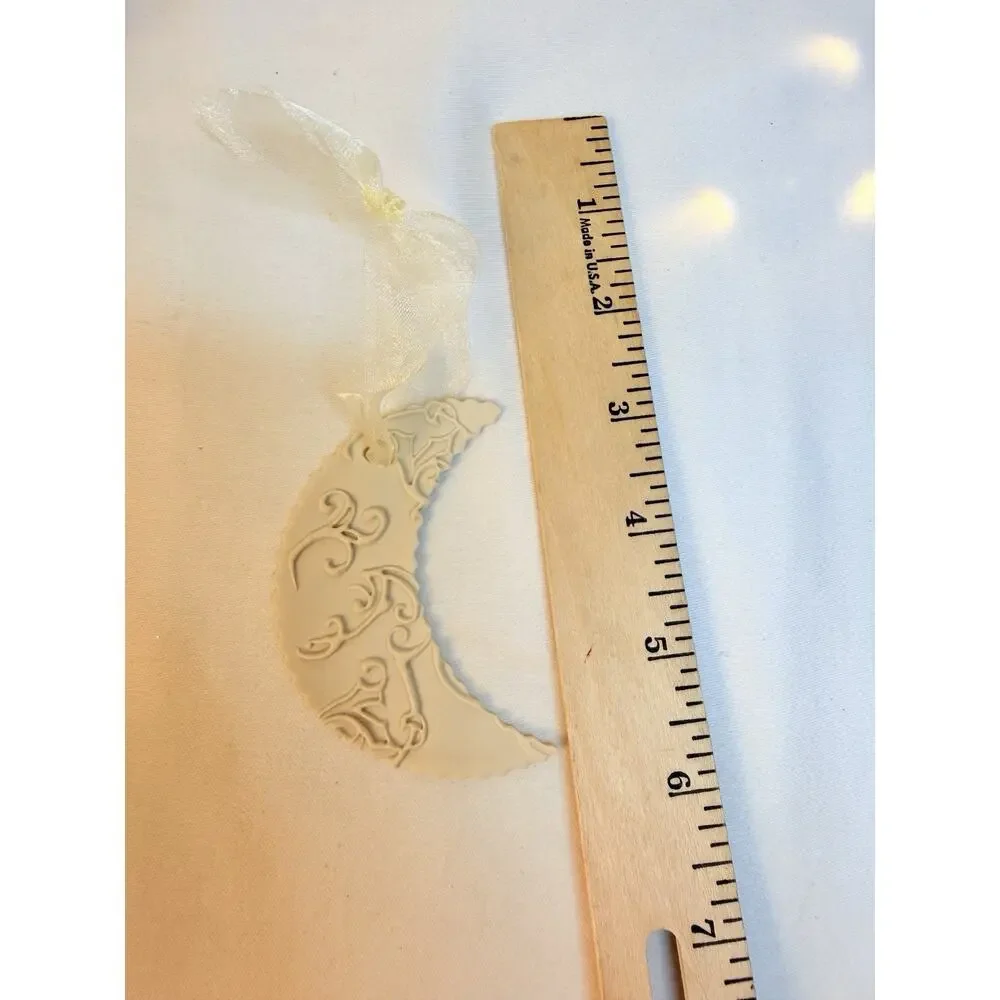 Hoover & Hoover Porcelain Heavenly Moon Ornament